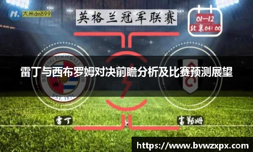 雷丁与西布罗姆对决前瞻分析及比赛预测展望